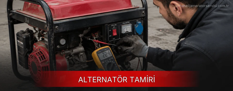 Orhaneli Jeneratör Alternatör Tamiri Firmaları